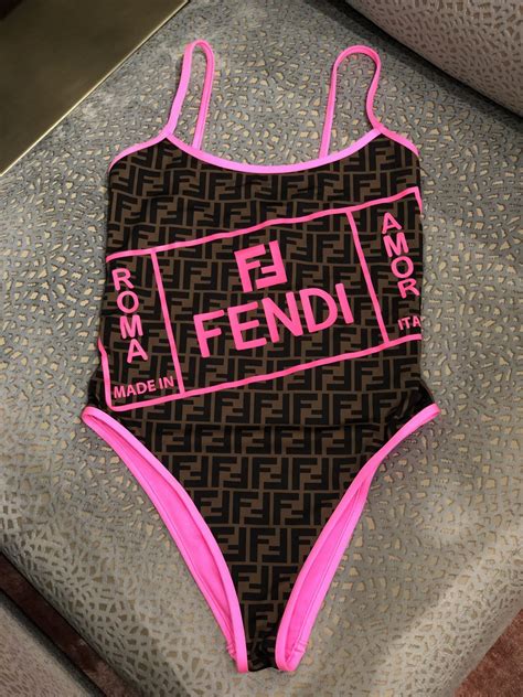 fendi swimwear man|fendi neon bikini.